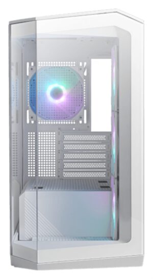 CAJA GAMING MSI MAG PANO M100R PZ M-ATX RGB WHITE
