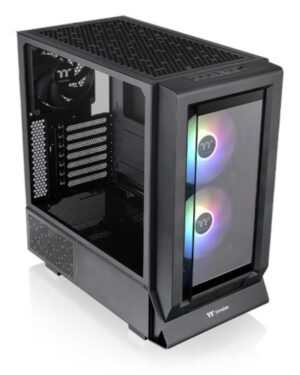 CAJA GAMING THERMALTAKE CERES 350 MX ATX 3XVENT 140 ARGB SN FUENTE NEGRO