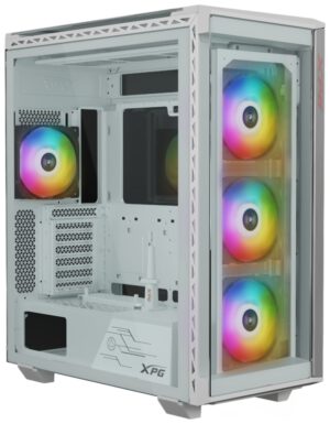 CAJA GAMING XPG BATTLECRUISER II E-ATX 1XUSB-C 2XUSB SIN FUENTE BLANCO