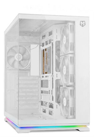CAJA NOX ATX SEMITORRE HUMMER GALAXY ARGB BLANCA