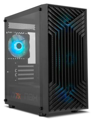 CAJA NOX INFINITY EPSILON RGB M-ATX CHASSIS MINITORRE NEGRO