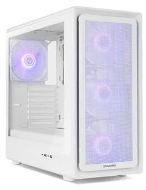 CAJA NOX SEMITORRE HYPERFLOW HUMMER AERO ARGB BLANCA USB 3.0 TYPE C x4 Vent. 140mm SOPORTE GRAFICA I