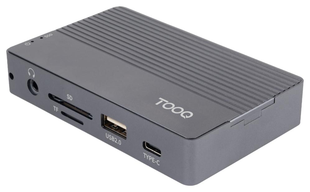 CARCASA+HUB TOOQ TQE-2242G M.2 NGFF/NVMe USB 3.2 GEN2