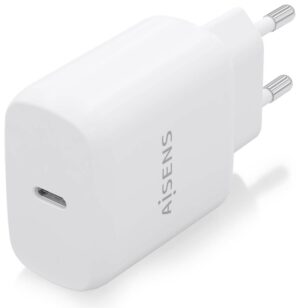 CARGADOR AISENS USB-C PD3.0 1 PUERTO 1XUSB-C 25W BLANCO