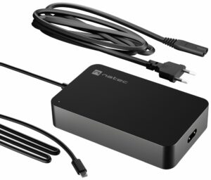 CARGADOR NATEC GRAYLING USB-C 90W PARA PORTATILES, TABLETS, PHONES