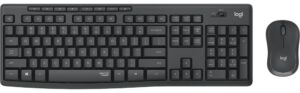 COMBO TECLADO RATON LOGITECH MK295 RF INALAMBRICO NEGRO
