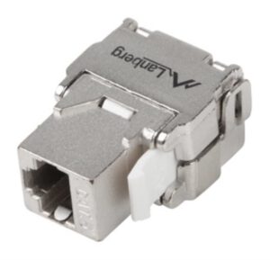 CONECTOR KEYSTONE LANBERG TOOLLESS RJ45 A LSA CAT.6 FTP 180 GRADOS