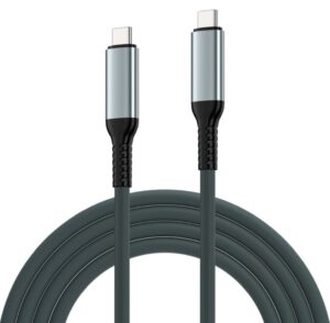 EWENT CABLE USB 4 GEN 3 TIPO C MACHO A MACHO, FABRIC, 1M