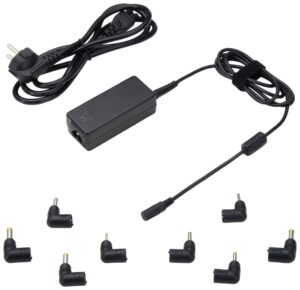 EWENT CARGADOR AUTOMATICO UNIVERSAL NOTEBOOK 45W CON 8 PUNTAS