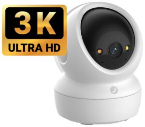 EZVIZ CAMARA WIFI INTERIOR H6C G1 3K PANORAMICA/INCLINACION