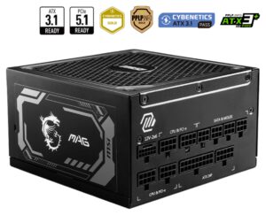 FUENTE ALIMENTACION MSI MEG A1250GL PCIE5 1250W 80 PLUS GOLD