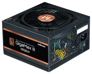 FUENTE DE ALIMENTACION ZALMAN GIGAMAXIII 850W 80 + BRONZE ATX NEGRO