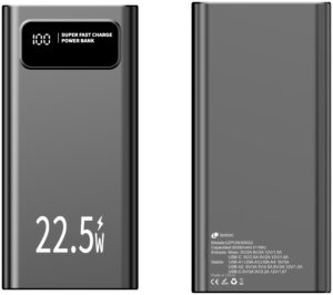 LEOTEC POWERBANK 30000MAH 22,5W PD20W NEG (1 USB-C+4USB-A INC USB-A A USB-C)