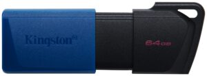 MEMORIA USB 3.2 KINGSTON 64GB DATATRAVELER EXODIA M NEGRO