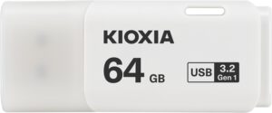 MEMORIA USB 3.2 KIOXIA 64GB U301 BLANCO