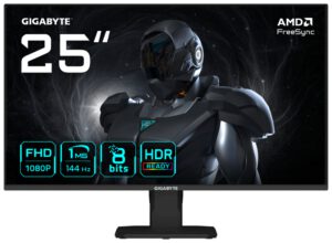 MONITOR GIGABYTE 20VM0-GS25F14BM-1EKS 24,5" IPS 144Hz