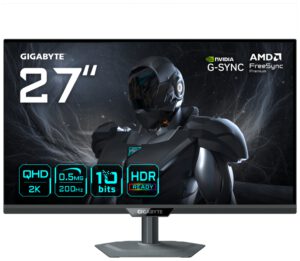 MONITOR GIGABYTE 27" G27Q20 QHD IPS 200HZ FREESYNC