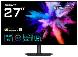 MONITOR GIGABYTE 27" QHD 2K GO27Q24G EK