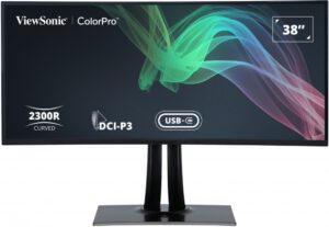 MONITOR VIEWSONIC 38'' VP3881A 3840X1600 QUAD HD+LED NEGRO