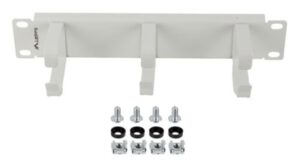 ORGANIZADOR DE CABLES LANBERG 3 ANILLAS 10" 1U TIPO B GRIS