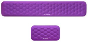 PACK REPOSAMUÑECAS SUBBLIM ERGO AIRPADDING RATON TECLADO MORADO