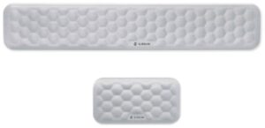 PACK REPOSAMUÑECAS SUBBLIM ERGO AIRPADDING RATON TECLADO PLATEADO