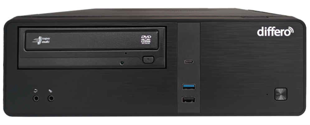 PC DIFFERO T310 I3-12100 16GB SSD 500NVME NO DVD