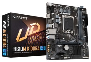 PLACA BASE GIGABYTE H610M K 1700 MATX 2XDDR4