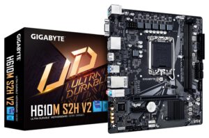 PLACA BASE GIGABYTE H610M S2H V2 1700 MATX 2XDDR5