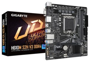 PLACA BASE GIGABYTE H610M S2H V3 1700 MATX 2XDDR4