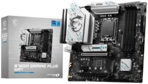 PLACA BASE MSI B760M GAMING PLUS WIFI 1700 MATX 4XDDR5