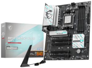 PLACA BASE MSI B840 GAMING PLUS WIFI ATX AM5 DDR5