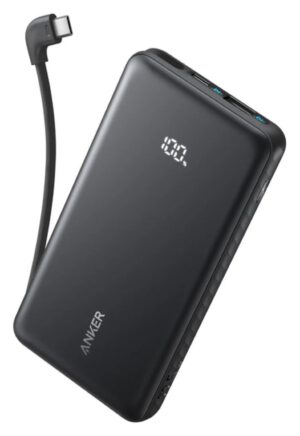 POWERBANK ANKER 10000 MAH 30W CON CON CABLE USB-C INTEGRADO