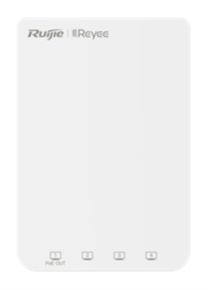 PUNTO DE ACCESO RUIJIE REYEE RG-RAP1200P WIFI5 PARED GIGALAN 4p POE OUT