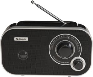 RADIO DENVER FM CON SINTONIZACION ANALOGICA NEGRA