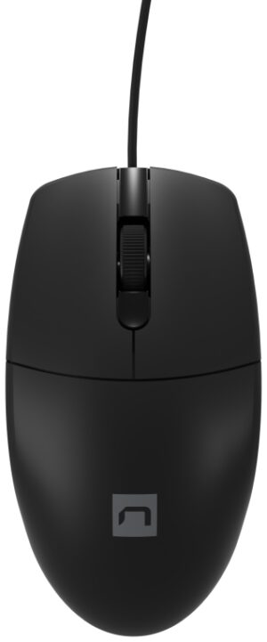 RATON NATEC RUFF 2 1000DPI OPTICO NEGRO USB