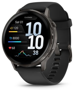 SMARTWATCH GARMIN VENU 4 45 MM BISEL NEGRO