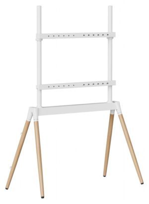 SOPORTE DE SUELO GEMBIRD PARA TV 55" - 86" BLANCO/MADERA