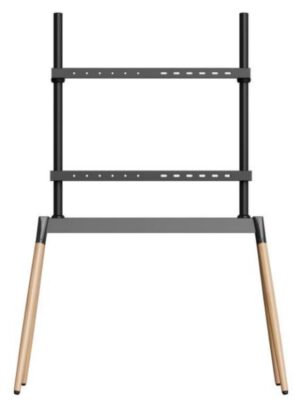 SOPORTE DE SUELO GEMBIRD PARA TV 55" - 86" NEGRO/MADERA