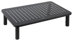 SOPORTE ELEVADOR PARA MONITORES NEGRO