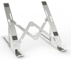 SOPORTE PORTATIL AISENS SOBREMESA AJUSTABLE PLATA