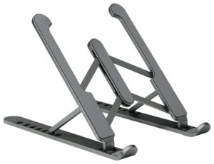 SOPORTE SOBREMESA AISENS AJUSTABLE PARA PORTATIL TABLET GRIS OSCURO