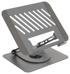 SOPORTE TOOQ PLEGABLE 360° DISPOSITIVOS 11-17", GRIS