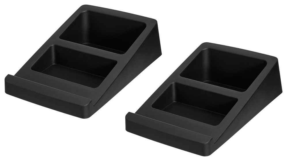 SOPORTE UNIVERSAL AISENS SOBREMESA ALTAVOCES NEGRO
