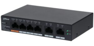 SWITCH IT DAHUA DH-CS4006-4GT-60 GIGABIT SWITCH WITH 4-PORT POE