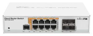 SWITCH MIKROTIK CRS112-8P-4S-IN