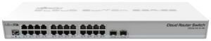 SWITCH MIKROTIK CRS326-24G-2S+RM