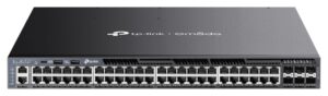 SWITCH OMADA 48-PORT GIGABIT STACKABLE L3 MANAGED POE+ WITH 6 10GE SLOTS