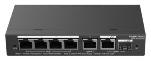 SWITCH RUIJIE REYEE RG-ES206GS-P GIGALAN 6p SFP 1p POE+