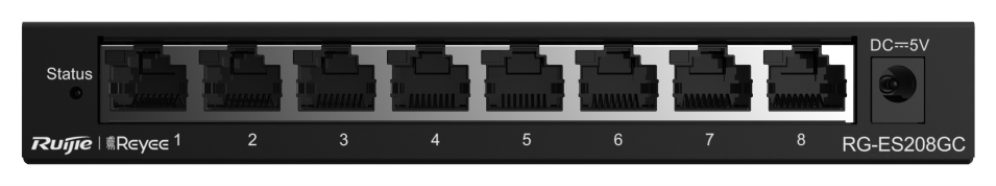 SWITCH RUIJIE REYEE RG-ES208GC GIGALAN 8p CLOUD